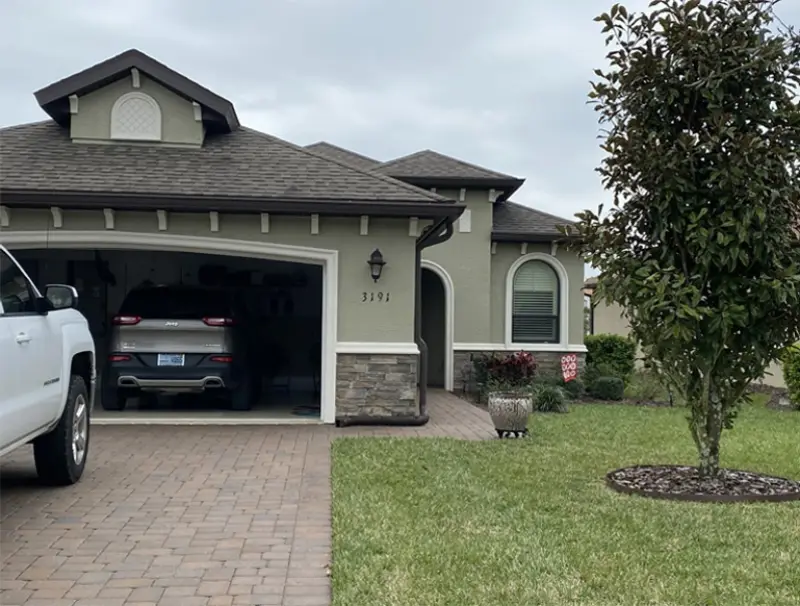 Exterior residential painting